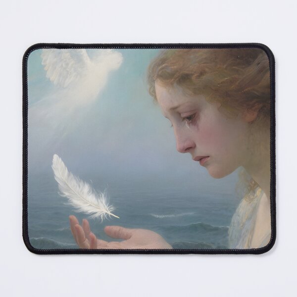 Item preview, Mourning Angel by the Sea designed and sold by MarionsArt.