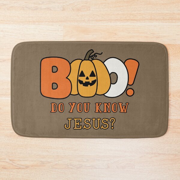 Item preview, Christian Halloween Jack o Lantern Boo Know Jesus Saves Holy Spirit Spooky Season Christian Fall Bible designed and sold by Forevermore.