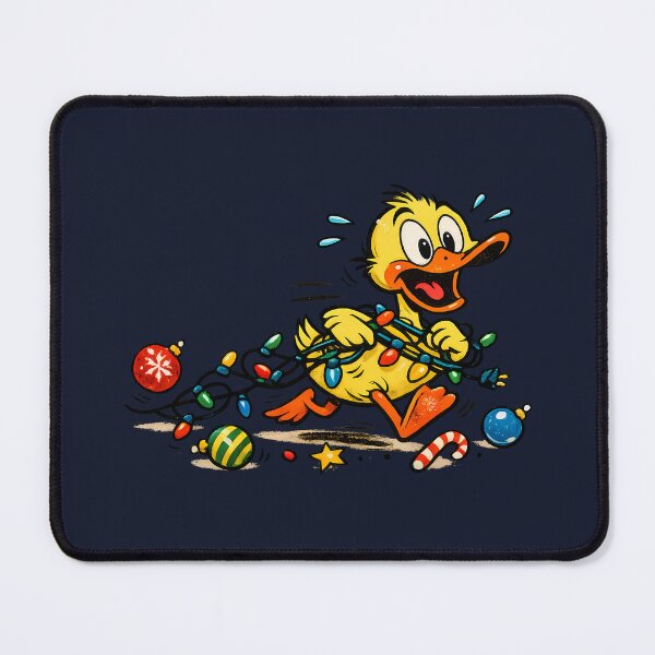 Item preview, Christmas Humor Chaotic Duck Garland Funny Vintage Gift designed and sold by Artycom.