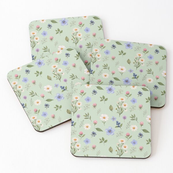 Item preview, Wildflower Meadow Botanical Pattern – Vintage Floral 2 designed and sold by SimplePoDesign.