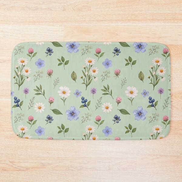Item preview, Wildflower Meadow Botanical Pattern – Vintage Floral 2 designed and sold by SimplePoDesign.