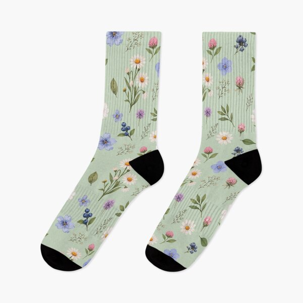 Item preview, Wildflower Meadow Botanical Pattern – Vintage Floral 2 designed and sold by SimplePoDesign.