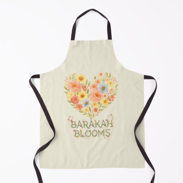 Item preview, Barakah Blooms – Floral Heart Islamic Botanical Art designed and sold by D-Islamic.