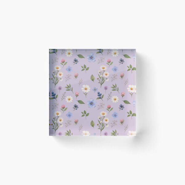 Item preview, Wildflower Meadow Botanical Pattern – Vintage Floral 4 designed and sold by SimplePoDesign.