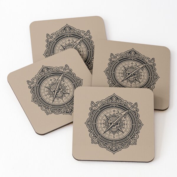 Item preview, Vintage Nautical Pirate Compass designed and sold by KeremYurtseven.