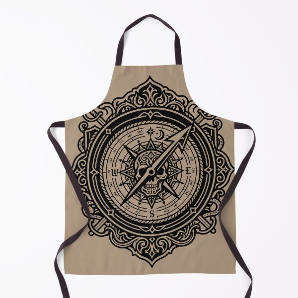 Item preview, Vintage Nautical Pirate Compass designed and sold by KeremYurtseven.