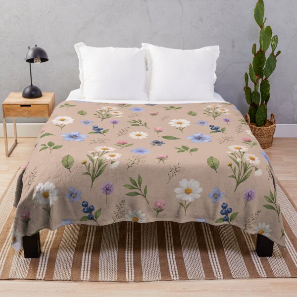 Item preview, Wildflower Meadow Botanical Pattern – Vintage Floral 6 designed and sold by SimplePoDesign.