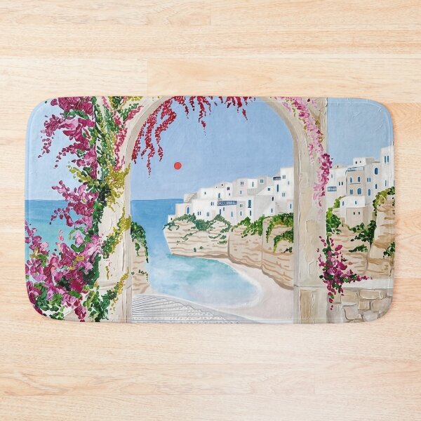 Item preview, Puglia Acrylic Print |  Italy Travel Poster |  Italian designed and sold by POSTERIOCREW.