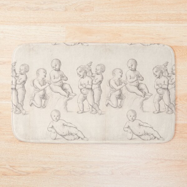 Item preview, Renaissance Studies of Infant Cherubs designed and sold by artofuniverse.