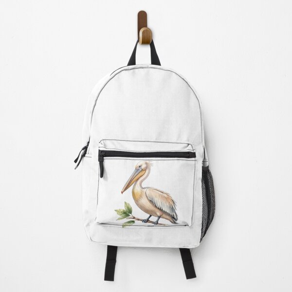 Item preview, Pelican Watercolor Illustration | Elegant Pelican Bird Nature Artwork designed and sold by Rood Art Studio.