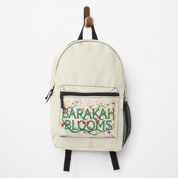 Item preview, Barakah Blooms - Floral Lettering Botanical Blessings Art designed and sold by D-Islamic.