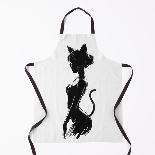 Item preview, Lady Cat — Monochrome Minimalism designed and sold by ErgTime.