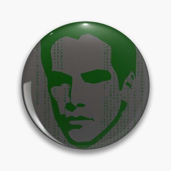 Item preview, Green Cyberspace Hacker Portrait designed and sold by KeremYurtseven.