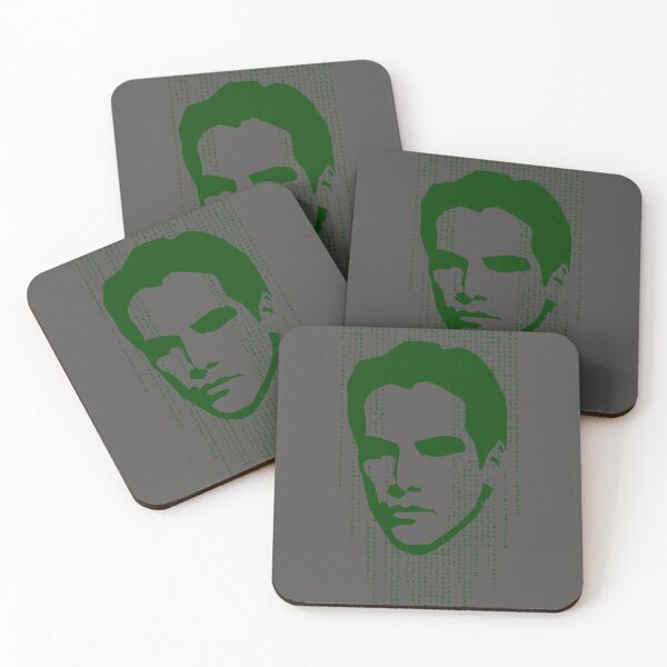 Item preview, Green Cyberspace Hacker Portrait designed and sold by KeremYurtseven.