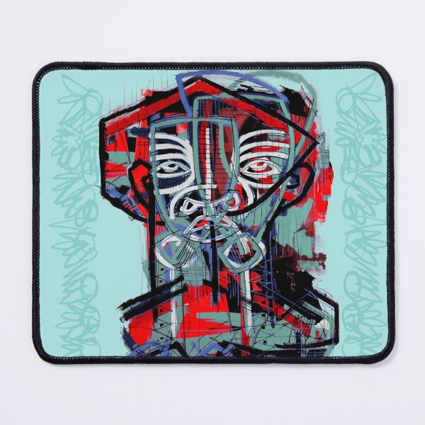 Item preview, Handmade Neo-Expressionist Symmetry Portrait - Centered Soul designed and sold by supernikol.
