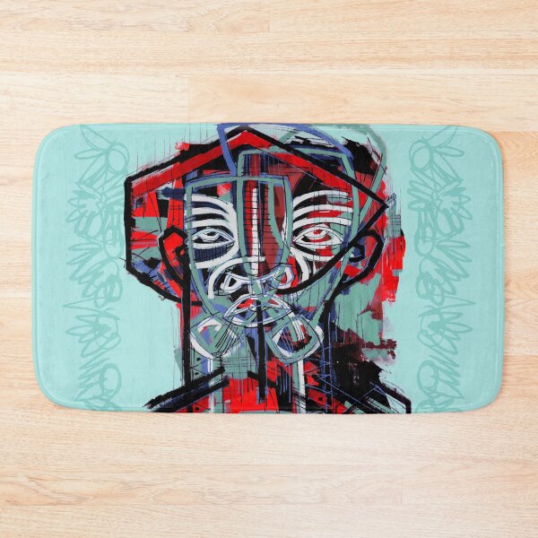 Item preview, Handmade Neo-Expressionist Symmetry Portrait - Centered Soul designed and sold by supernikol.