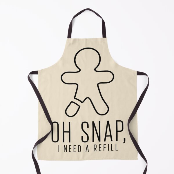 Item preview, Oh Snap Gingerbread Refill Humor for Adults designed and sold by POD DYNASTY | Original Print On Demand T-Shirt Graphics.