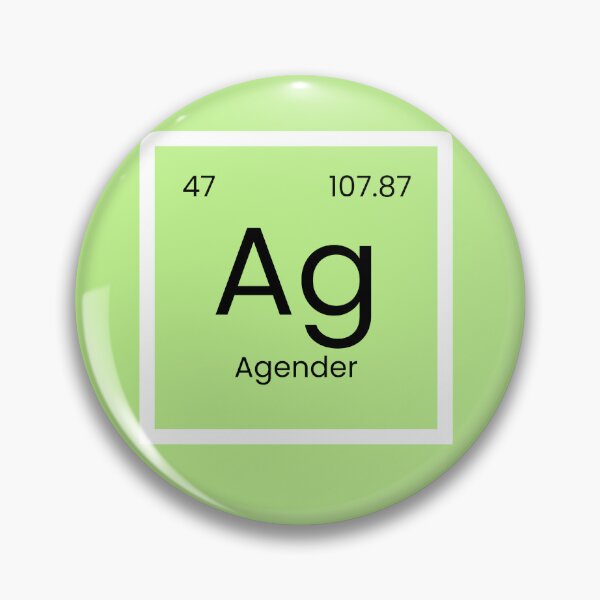 Artikelvorschau, Agender Chemie Element entworfen und verkauft von Cute-Chaotic-Co.