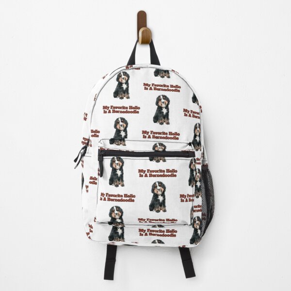 Item preview, My Favorite Hello Is A Bernedoodle Watercolor Design designed and sold by NatureUnleashed.