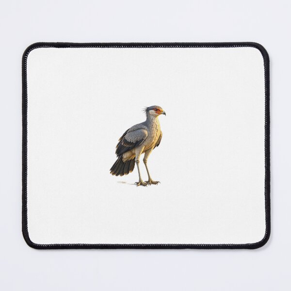 Item preview, Secretarybird Savanna Sunset Wildlife Portrait designed and sold by Helt-enkelt.