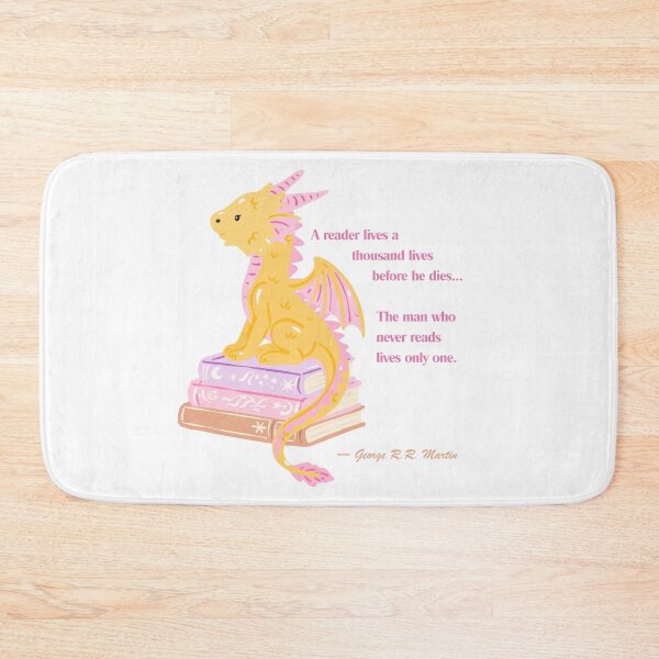 Item preview, George R.R. Martin Book Lover Quote  designed and sold by AnimaliaStar.