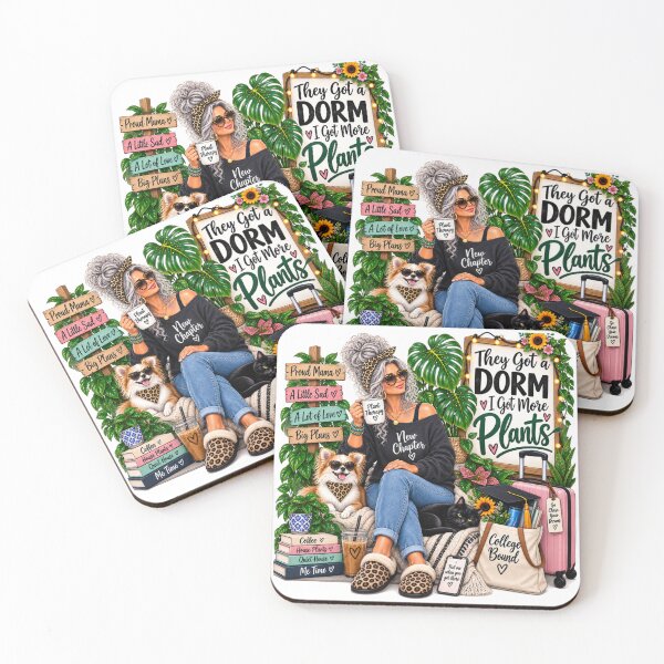Item preview, They Got a Dorm I Got More Plants – Funny College Mom Empty Nester Plant Mom designed and sold by CottageGardenCo.