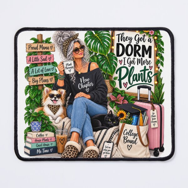 Item preview, They Got a Dorm I Got More Plants – Funny College Mom Empty Nester Plant Mom designed and sold by CottageGardenCo.