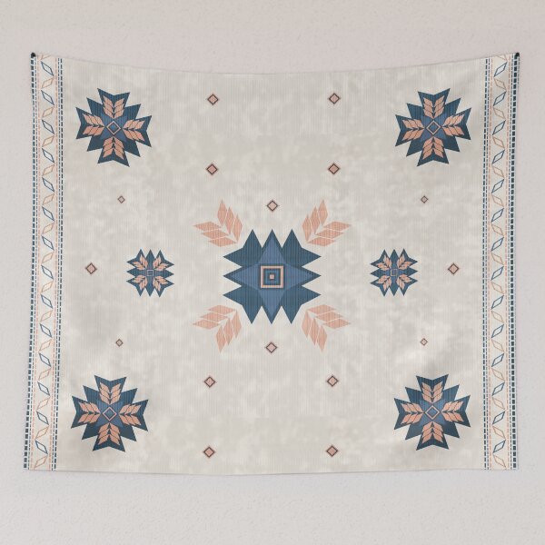 Item preview, Coastal Sedona Southwestern American Boho Area Rug designed and sold by Momoko-Hikaru.
