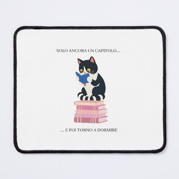 Item preview, Gatto lettore designed and sold by ALunaCrafts.