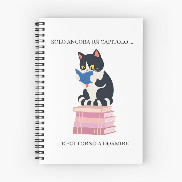 Item preview, Gatto lettore designed and sold by ALunaCrafts.