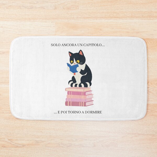 Item preview, Gatto lettore designed and sold by ALunaCrafts.