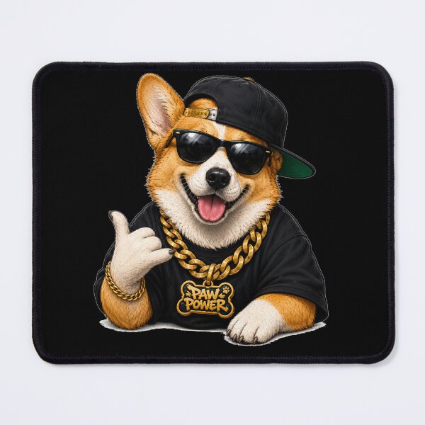 Item preview, Corgi Paw Power Streetwear designed and sold by ARDELVEX STUDIO.