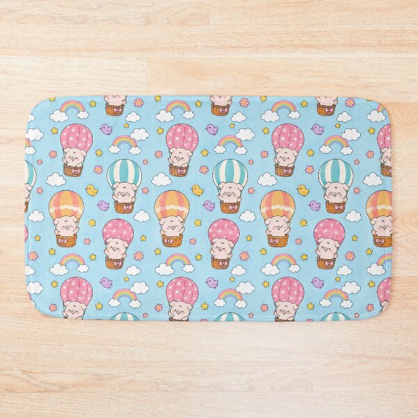 Item preview, Piggy Hot Air Balloon Pattern designed and sold by Soft Berry Studio.