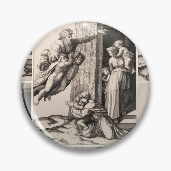 Item preview, God Appearing to Abraham with Angels designed and sold by artofuniverse.