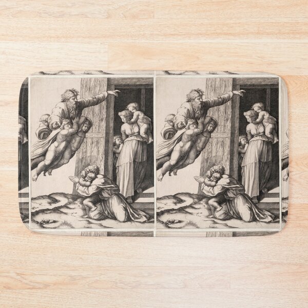 Item preview, God Appearing to Abraham with Angels designed and sold by artofuniverse.