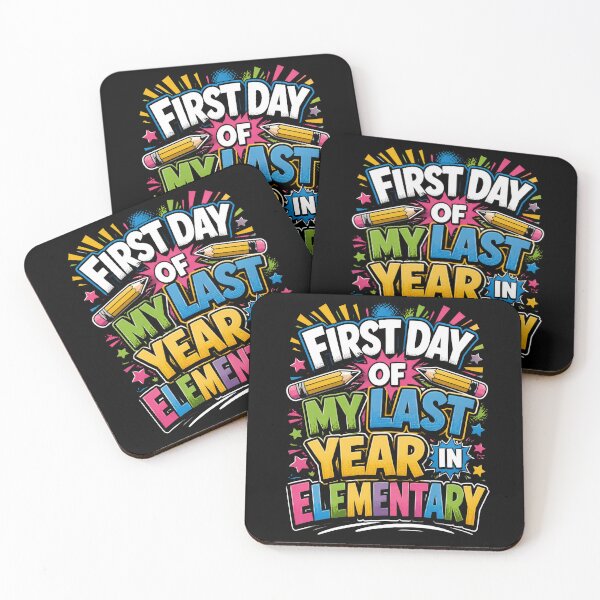 Item preview, First Day of My Last Year in Elementary 3 designed and sold by Positive&FunnyThings.