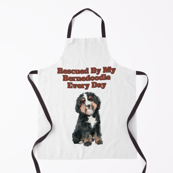 Item preview, Rescued By My Bernedoodle Every Day Watercolor Design designed and sold by NatureUnleashed.