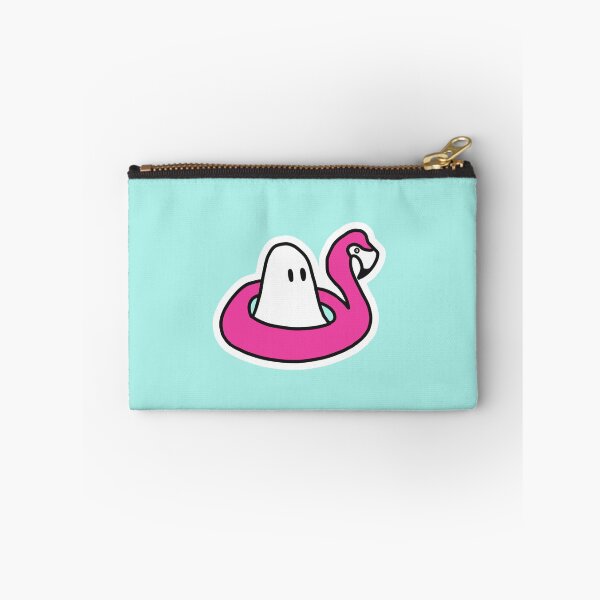 Item preview, Ghost on Flamingo Floaty designed and sold by Cute-Chaotic-Co.