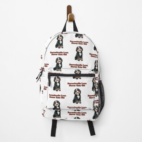 Item preview, Bernedoodle Love Never Gets Old Watercolor Design designed and sold by NatureUnleashed.