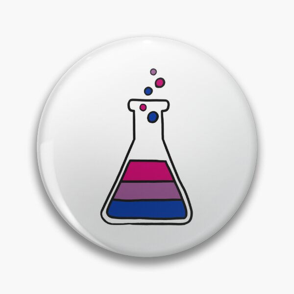 Item preview, Bisexual lab flask designed and sold by Cute-Chaotic-Co.