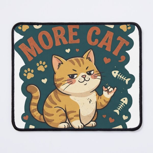 Item preview, Funny Cat Lover Gift - Just One More Cat I Promise T-Shirt designed and sold by yassinecavali.