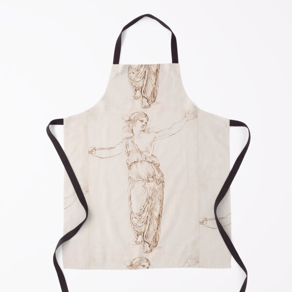 Item preview, Classical Female Figure Sepia Ink Study designed and sold by artofuniverse.