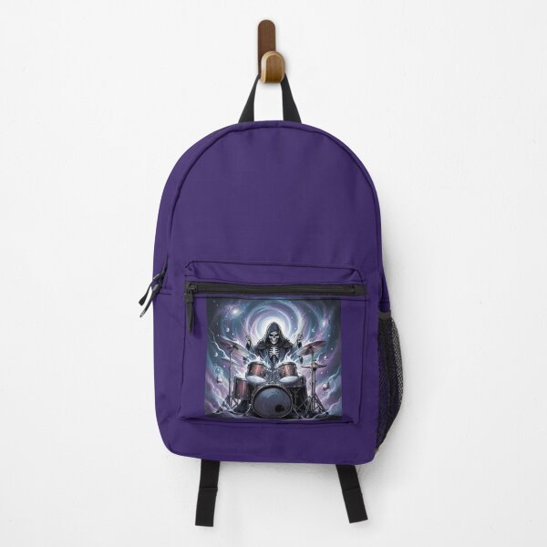 Item preview, The Grim Reaper playing the drums designed and sold by MagelliShop.