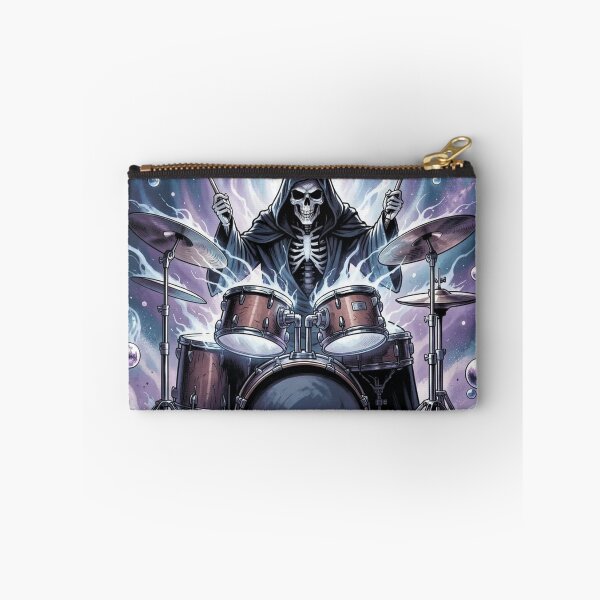 Item preview,  The Grim Reaper playing the drums designed and sold by MagelliShop.
