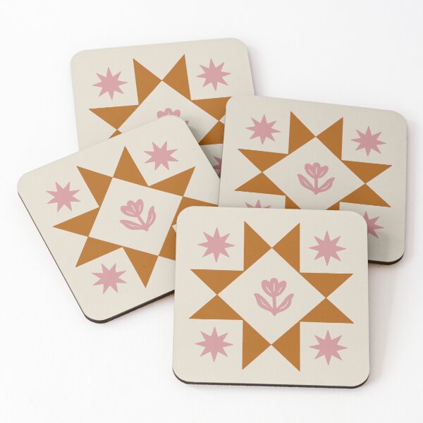 Item preview, Retro Starflower Tile designed and sold by Blom & Co..