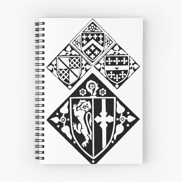 Item preview, Medieval Black and White Shield Design  designed and sold by AnimaliaStar.