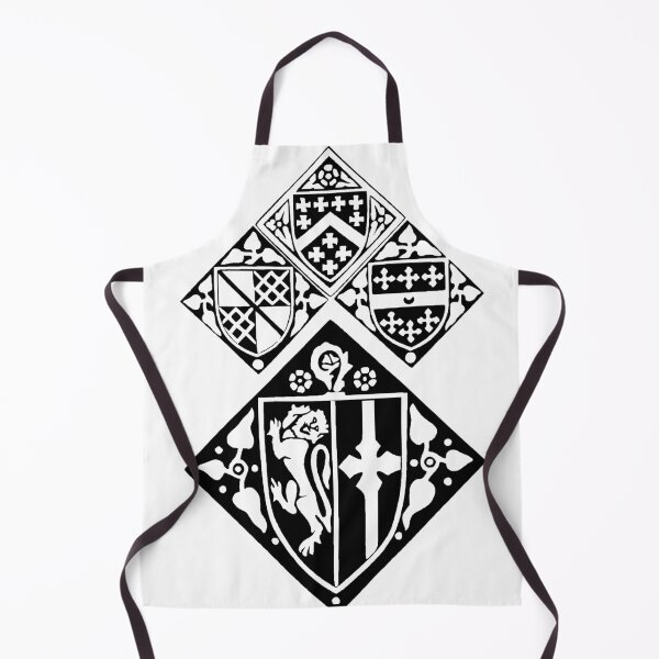 Item preview, Medieval Black and White Shield Design  designed and sold by AnimaliaStar.