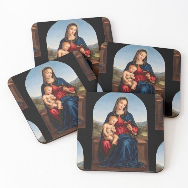 Item preview, Madonna and Child with Landscape designed and sold by artofuniverse.