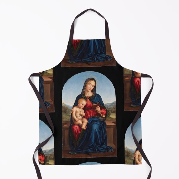 Item preview, Madonna and Child with Landscape designed and sold by artofuniverse.