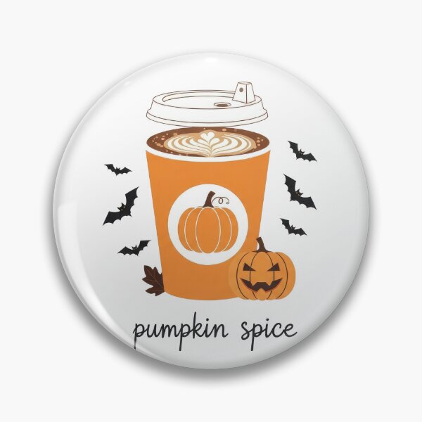 Item preview, Pumpkin Spice Halloween Coffee designed and sold by PlumArtDesign.